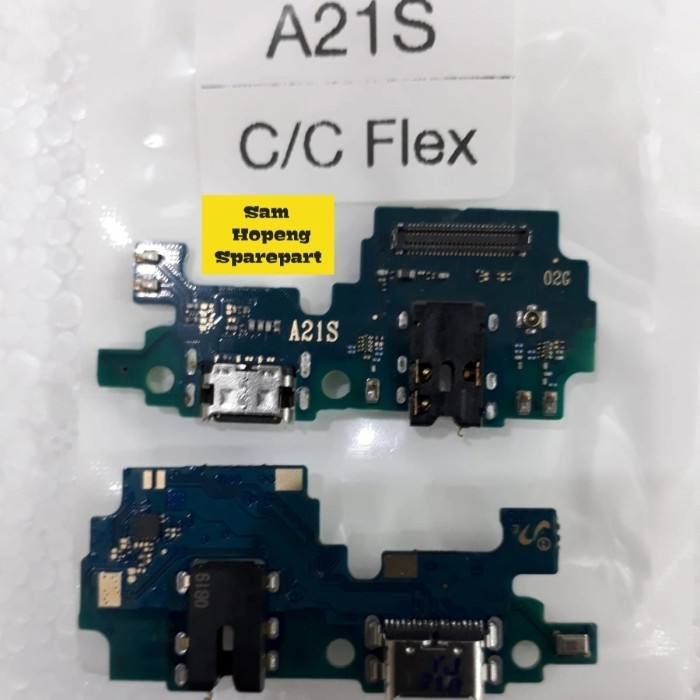 Sparepart And Tool Papan Board Flex Flexible Fleksibel Connector Charger Pcb Cas Samsung A21S A217 P