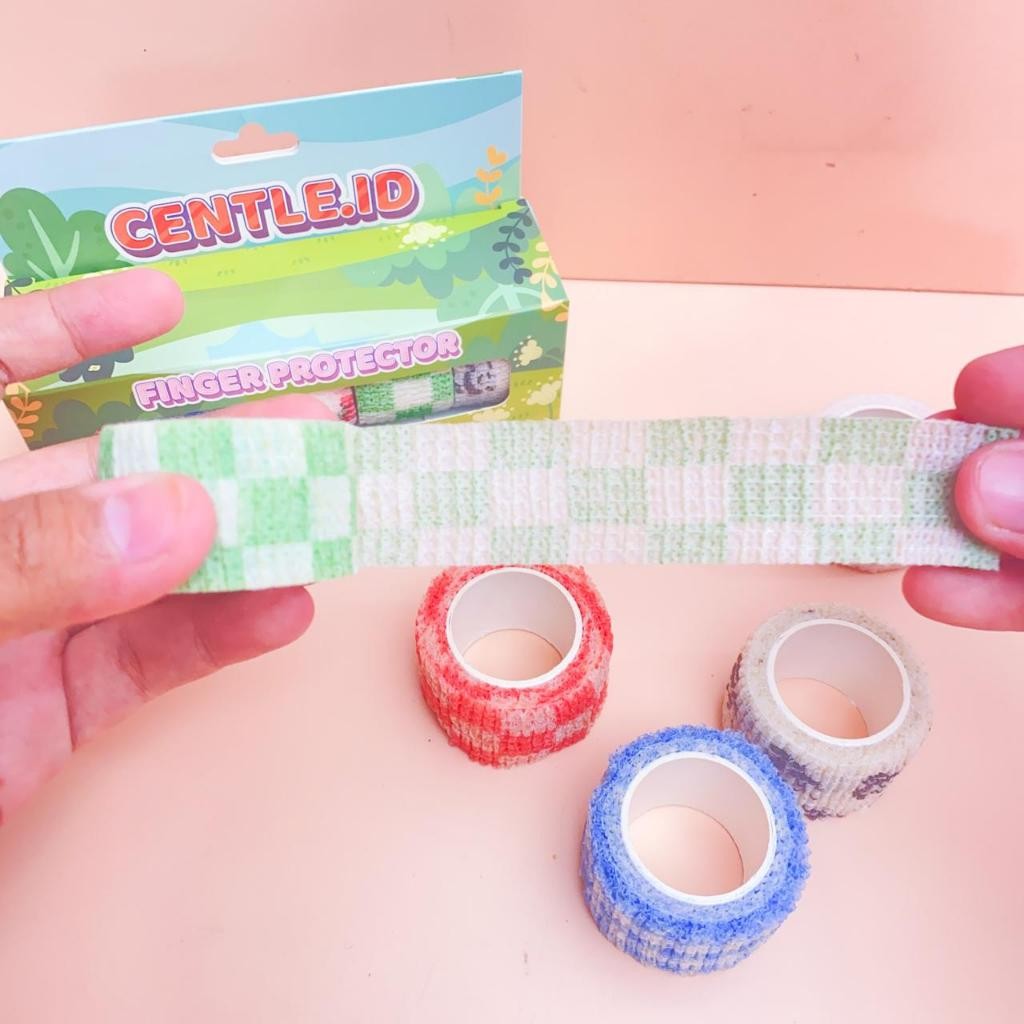 

HYPE N FANCY Finger Protector Centle 1 Box isi 5 Pelindung Jari Termurah Alat Tulis Sekolah Kantor Bisa Cod