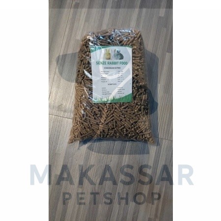 pelet pakan kelinci SENZE RABBIT FOOD repack 1kg