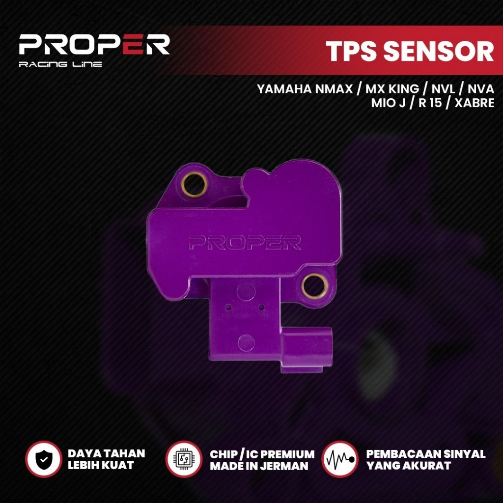 PROPER RACING LINE SENSOR TPS NMAX OLD MX KING MIO J XEON GT R15V2 XABRE VIXION NVL NVA SOUL GT115 O