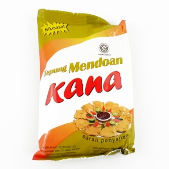 

Tepung Kana Mendoan 75gr x 20pcs Per Pak