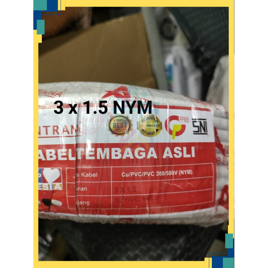 KABEL NYM 3 X 1.5 50YARD SNI