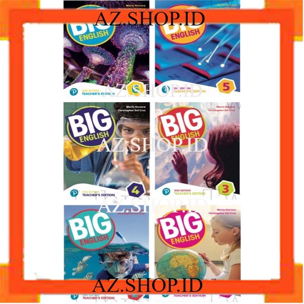 BIG English 1 – 6 Teacher’s Edition / American English / 2nd Edition