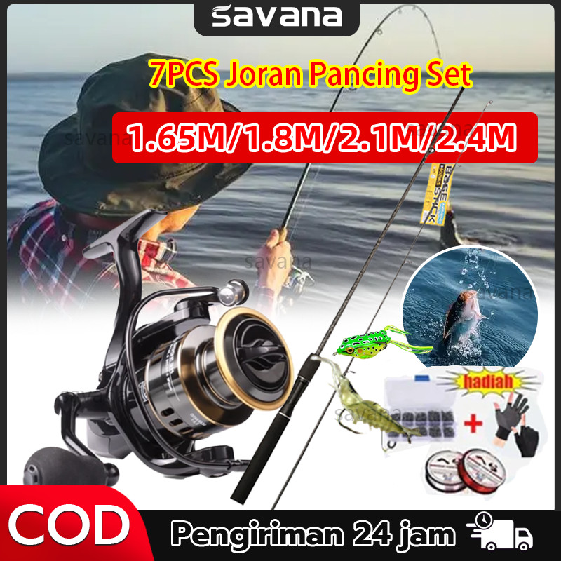 Joran Ul Ultra Light Baitcasting Dan Spinning Renlong 160 180 210 / Pancing 1 Set Lengkap Kuat / Jor