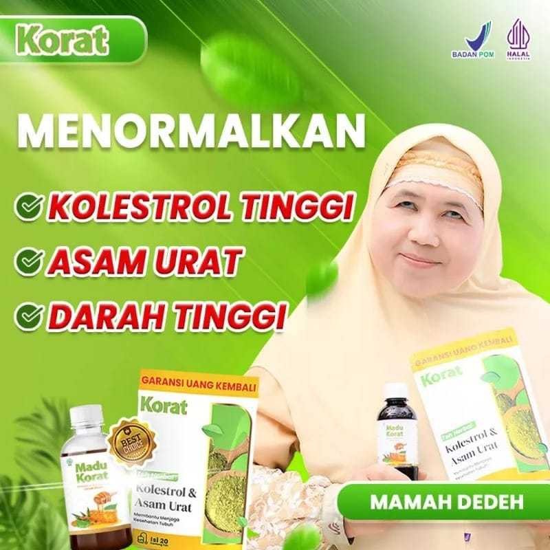 PROMO Madu Korat Penyembuh Kolesterol Dan Asam Urat Mengobati Secara Alami Kolesterol Madu Asli Bpom