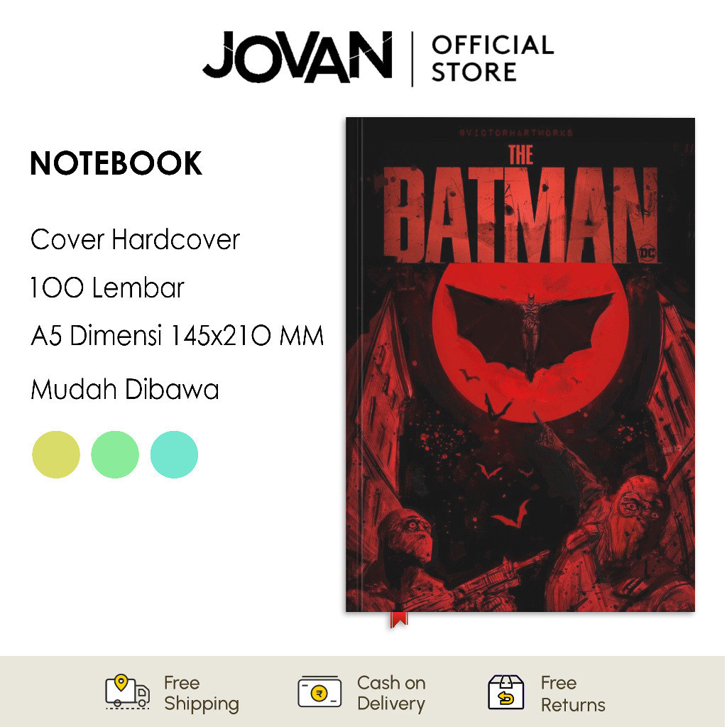 

Notebook Hardcover Custom Batman 4 Buku Tulis Catatan Note Agenda Planner Jurnal Diary Notebook Anime