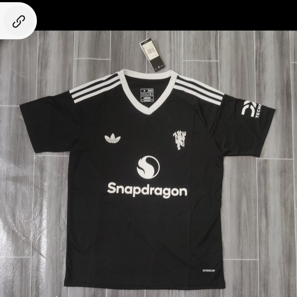 Jersey Kiper Manchester United Atasan Lengan Pendek 2425 T shirt pria