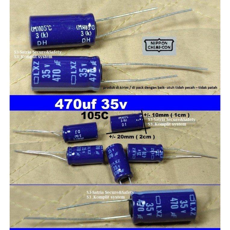 470uf 35v elco 35v470uF Elko 470uf35v 470 uf 35 v 35vol 35volt 470UF 470uF 470/35 470uf-35v 35v-470u