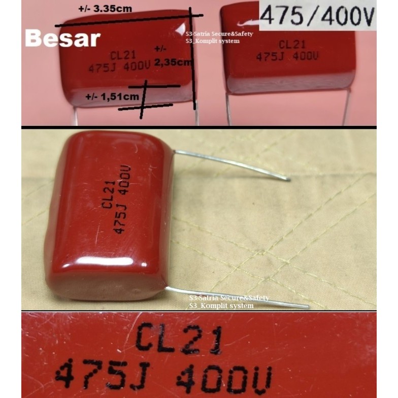 Mylar 475J 400v milar 475j400v 475 J 400 v 400v475J 400v475 475/400v