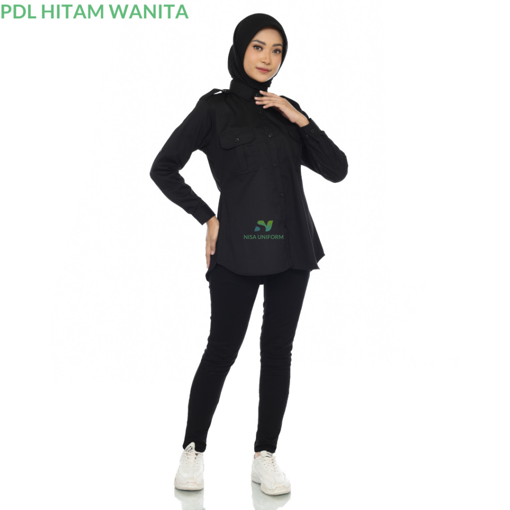 Ruk Kemeja PDL Wanita/Seragam Kerja Perempuan/Kemeja Wanita PDL PDH/PDL Custom Bordir/PDL Wanita