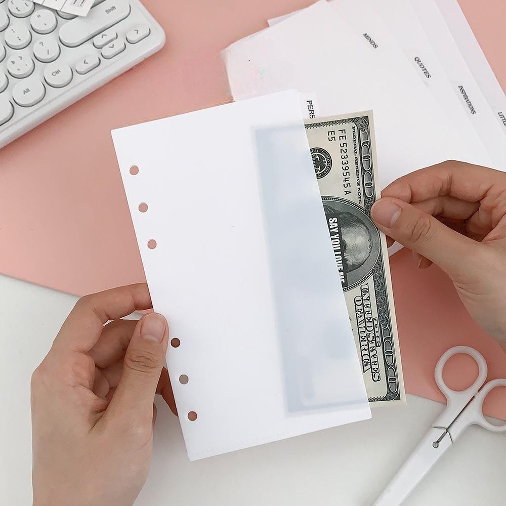 

A6/A6/A7 Binder Index Dividers Index Page for Loose-leaf Notebook Divider Page Document Filing Bag Stationery Office Supplies