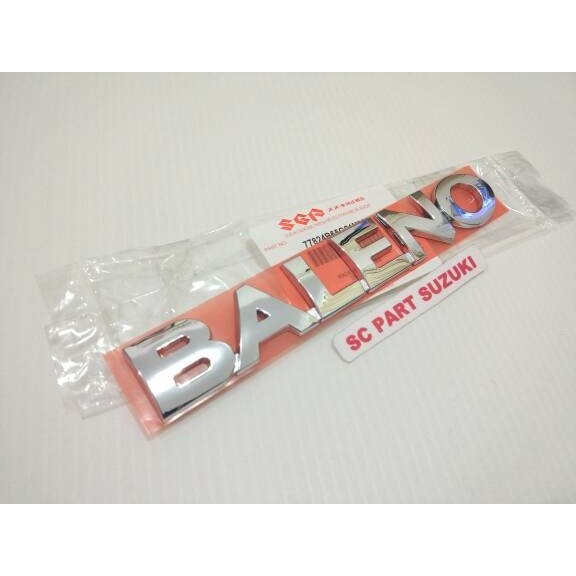 Emblem logo baleno suzuki baleno.