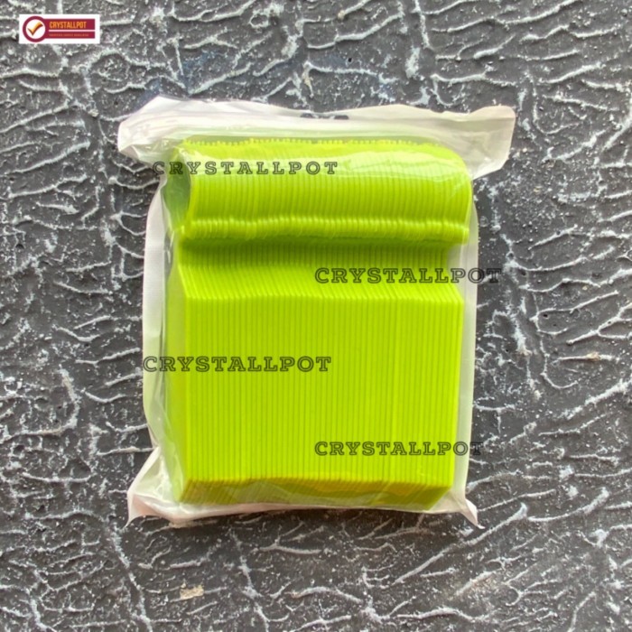 

New Collection label tag tanaman warna warni name tag bahan tebal - pack isi 50 pcs - Hijau