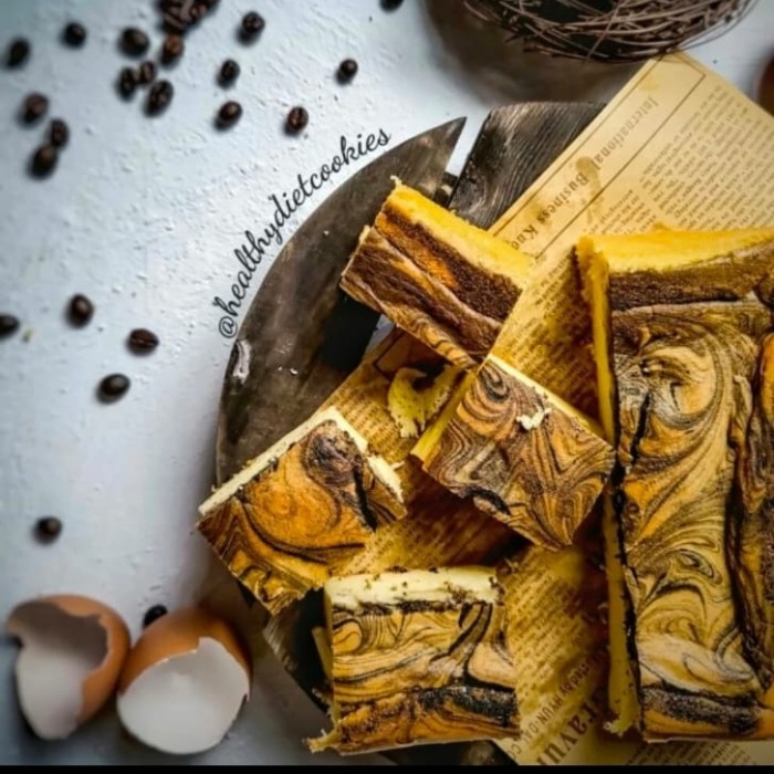 

low carb sugar free nutrijel cake - ketan hitam