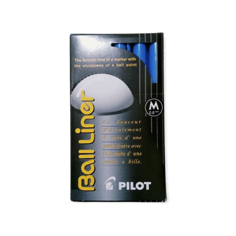 

RB Pilot Ball Liner 0.8 BL-5M Original (1Pak/12Pcs)