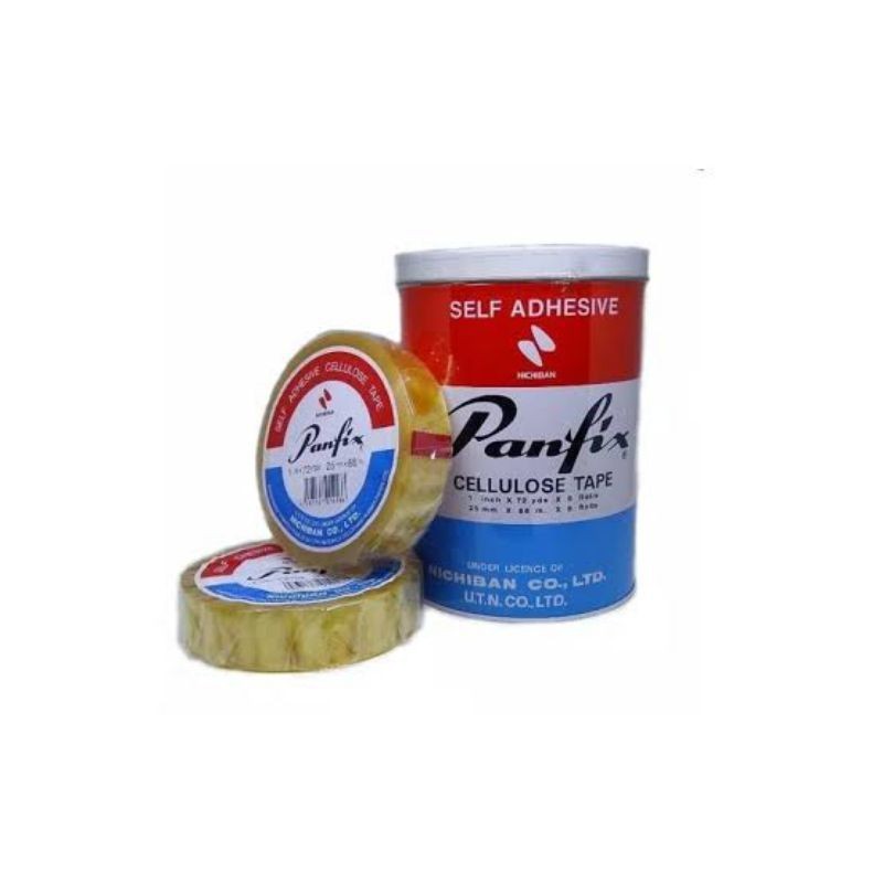 

Panfix Isolasi Selotip 1/2, 1 Inch x 72 Yard (1KALENG) RB9