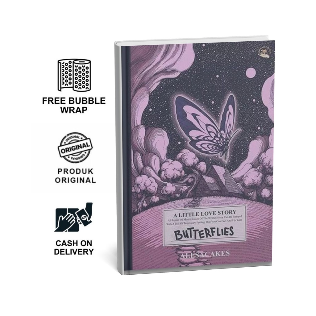 Fiksi Butterflies - Alesacakes Nexterday Publisher Roman