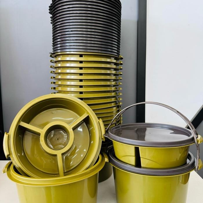 (Isi 12biji) Rantang Hajatan 2 susun Piknik Idola Tasyakuran Berkatan Serbaguna Tempat Lauk Kitchenw