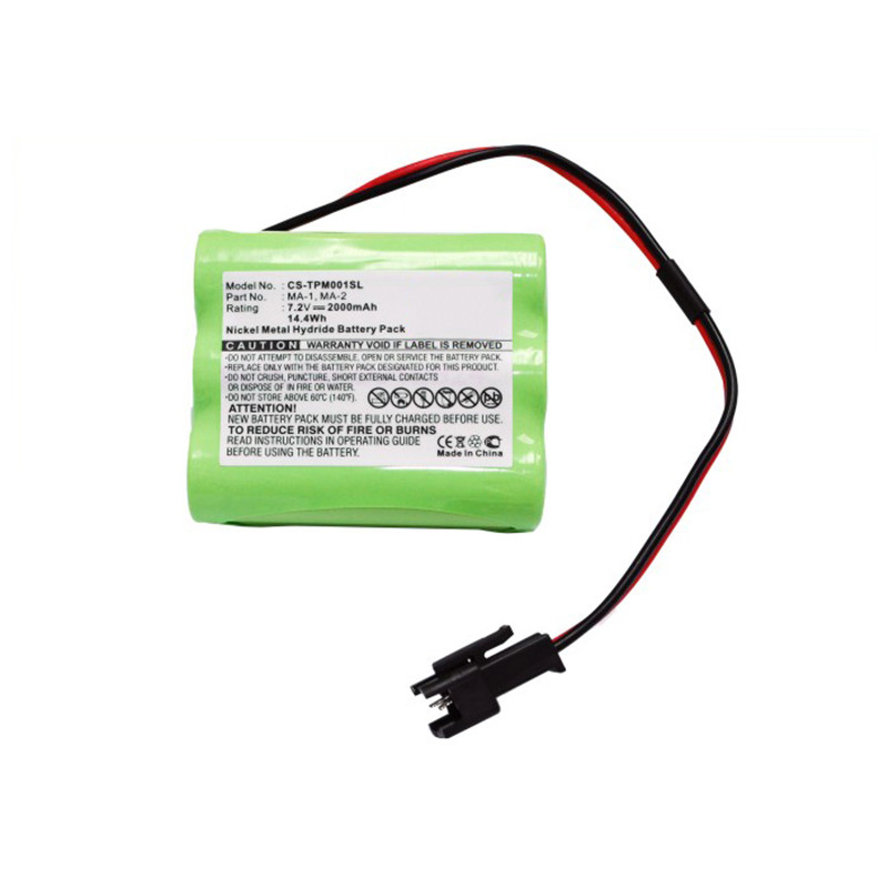 Fanhua 2000mAh Battery 7.2V Audio Replacement Battery Compatible with Tivoli PAL iPAL Radio MA-1 MA-