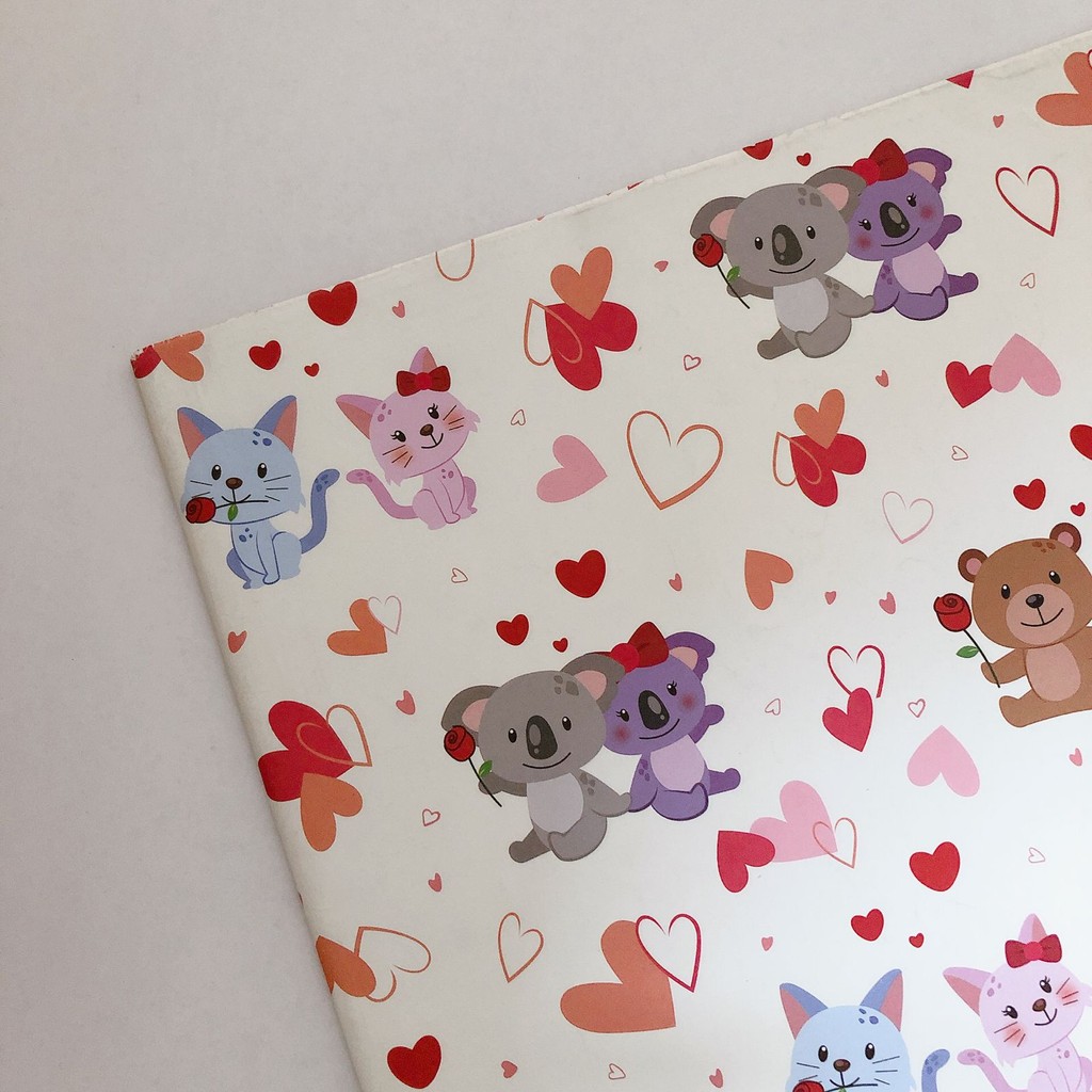 

Kertas Kado Animal Double Love