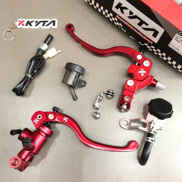 Master Rem KTC Kytaco 7nb 16mm 9/16x18 Set Kanan Kiri Handle Kopling Universal Vario 110 125 150 160