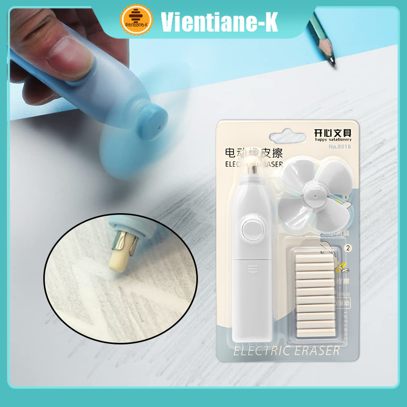 

Penghapus Pensil Elektrik / Electric Eraser Plus Fan / Penghapus Elektrik Dan KIpas
