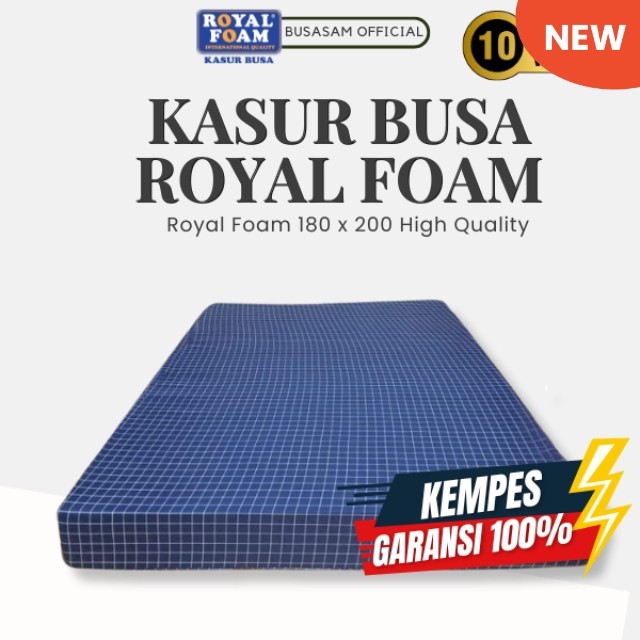 KASUR BUSA ROYAL FOAM 180X200 KASUR SPON MATRAS ROYAL FOAM Collection Shopee