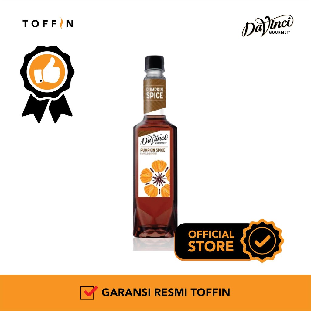 

Davinci Syrup Pumpkin Spice 750ml - Syrup Rasa Labu