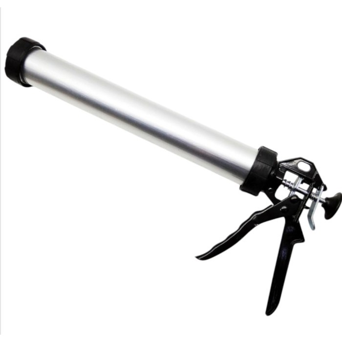 

SILICONE GUN TABUNG - TEMBAKAN LEM KACA - SILIKON SOSIS - CAULKING GUN