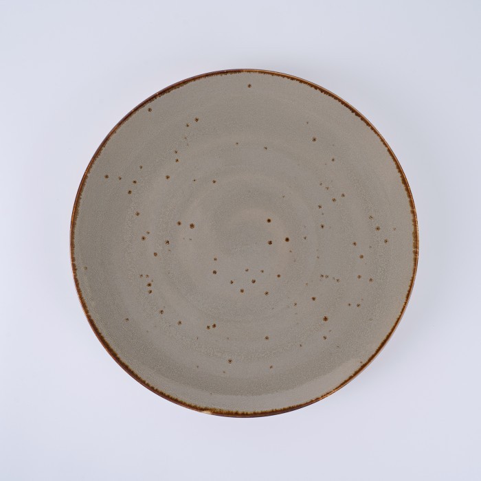 

Hapita Rustic Brown - BKH Set Tableware Keramik Piring Mangkuk Gelas Cangkir Exclusive untuk Hotel Restaurant Cafe - Dinner Plate //26