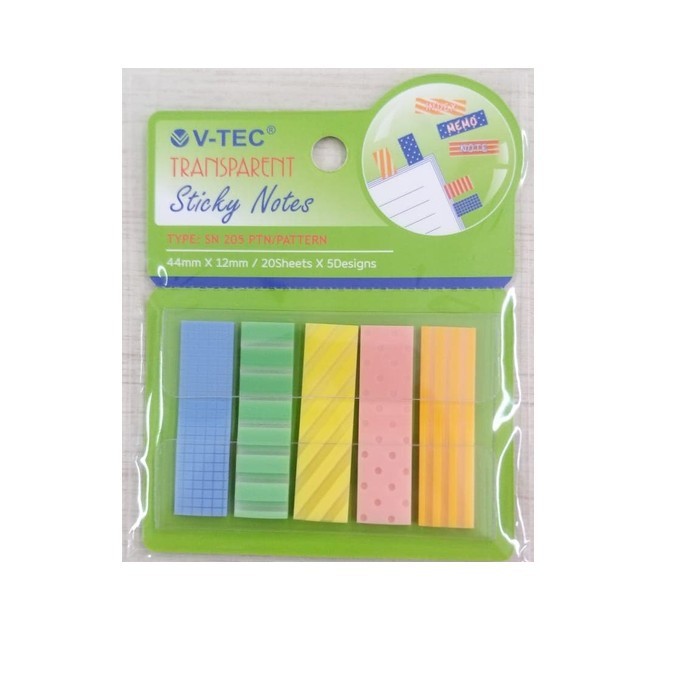 

V-TEC STICKY NOTES SN-205 PTN/PATTERN