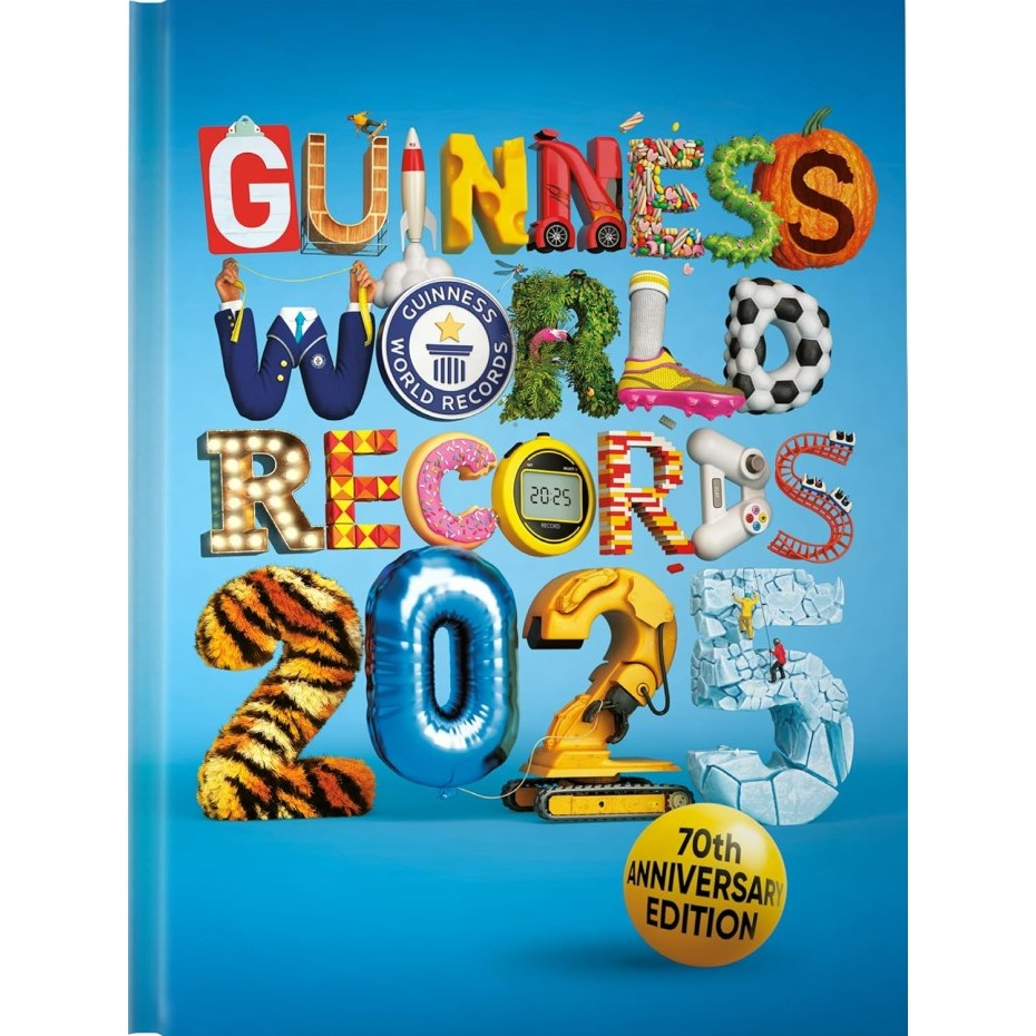 Guinness World Records 2025 (Hardcover) by Guinness World Records