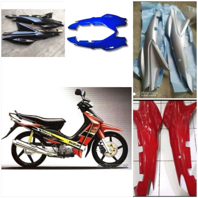 COVER BODY BELAKANG SUZUKI SMASH 110 LAMA BODY BODI SMASH OLD 110