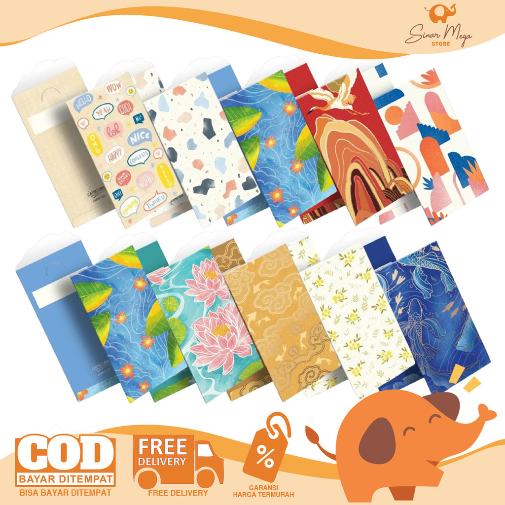 

CAPRICORN DESIGN Amplop Everyday AMPEF - Angpao THR Design Premium Isi 5