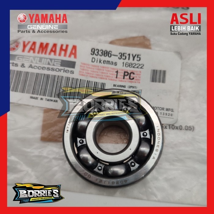 Bearing Gir Rasio Depan Mio M3 Mio Z Soul GT Fino 93306-351Y5 berkualitas
