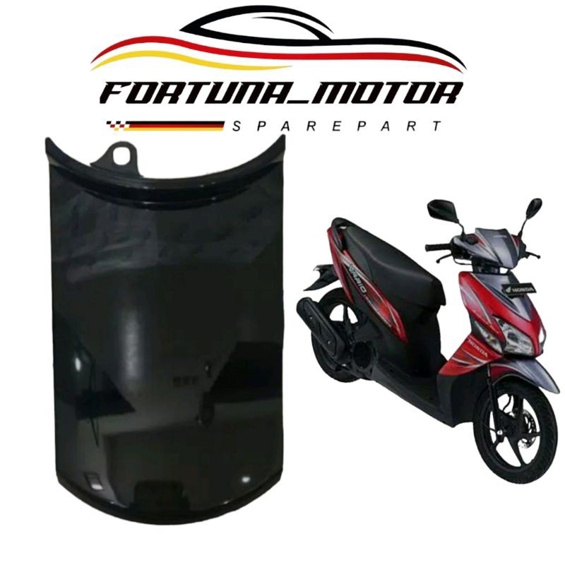 Cover Pet Stop Tutup Body Rem belakang Vario 110 karbu old warna hitam