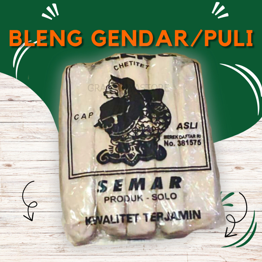 

Garam Bleng Gendar Putih Cap Semar - Puli Gendar Cap Semar