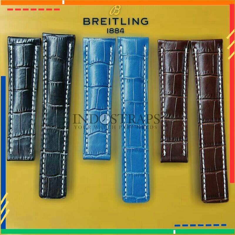 TALI JAM KULIT BREITLING LEATHER STRAP TALIJAM