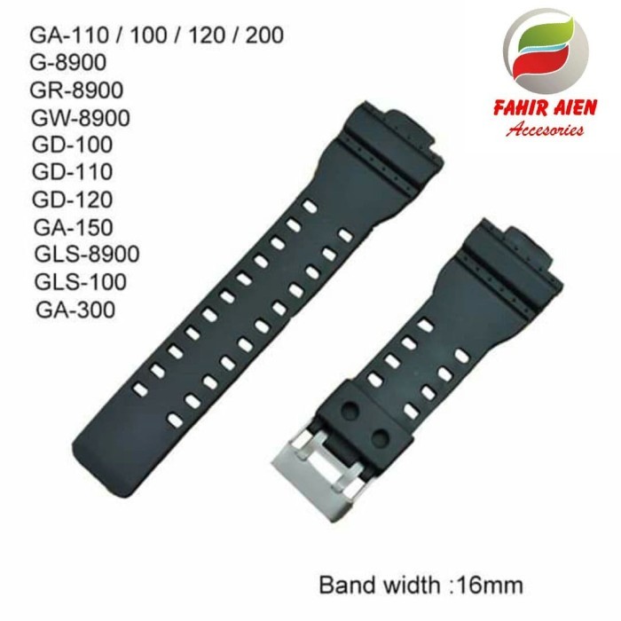 STRAP TALI JAM TANGAN CASIO GSHOCK G-SHOCK GR8900/GR 8900 RUBBER STRAP