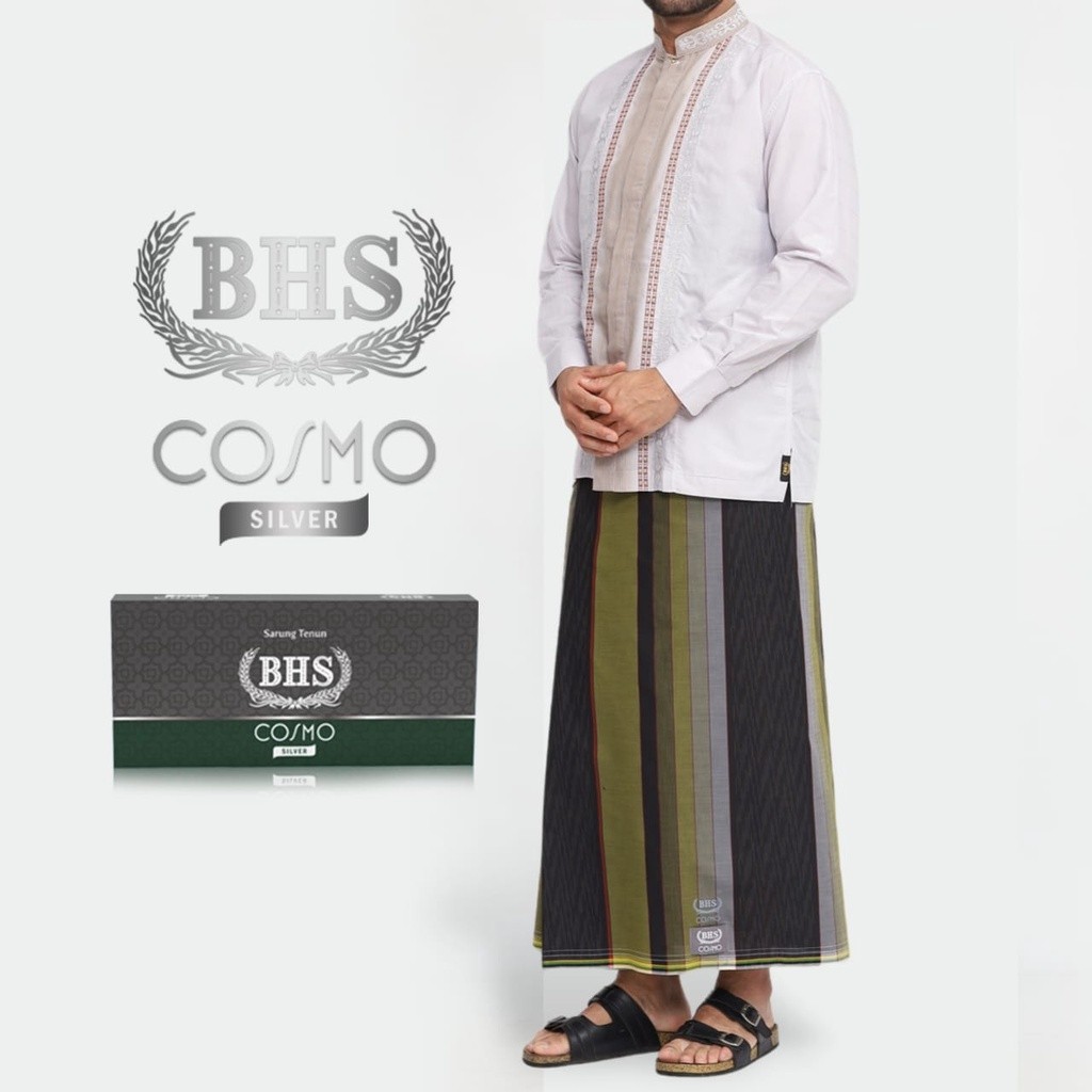 Sarung BHS Premium Cosmo Silver - 100% Original