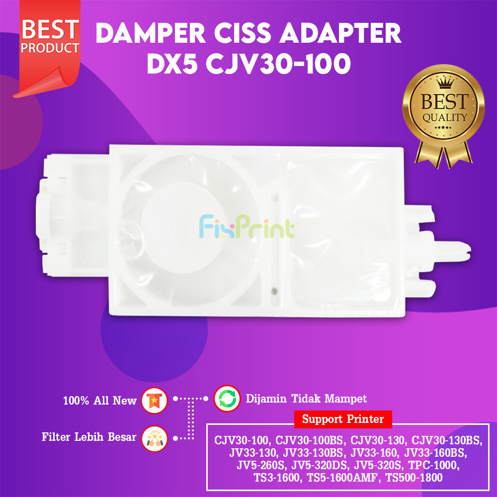 FixPrint Damper CISS NEW DTF DTG DX5 Printer Mimaki CJV30 Dumper JV5 JV33