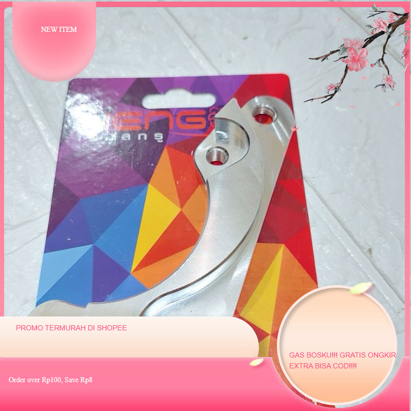 BREKET KALIPER 2 PISTON MIO J MIO M3 FINO XEON DLL