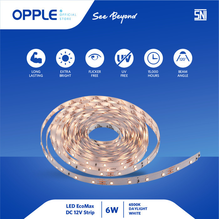 OPPLE Lampu LED Strip Tube 5 Meter 6W