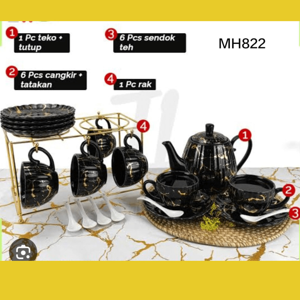 Tea set Fiorenza MH822