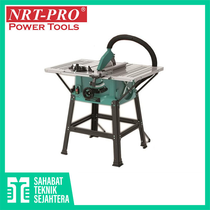 NRT-PRO TS-10 Mesin Table Saw 10 Inch Circular TS10 Meja Gergaji Potong Kayu