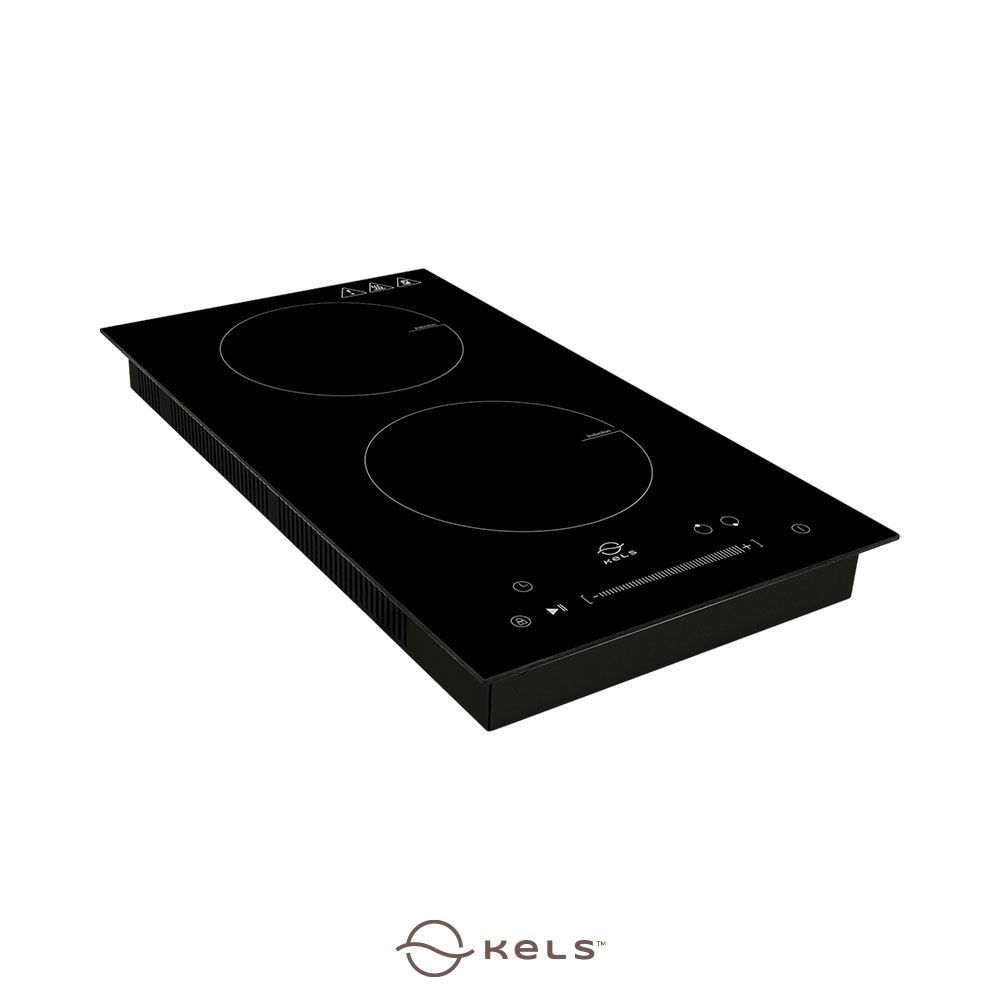 Kels Terrel Kompor Induksi 2 Tungku - Hitam Induction Stove Kompor 2 Tungku Perlengkapan Dapur Alat 
