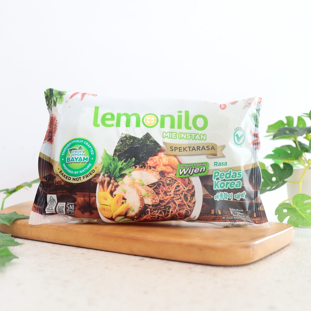 

68g Mie Instan Goreng rasa Pedas Korea - Lemonilo