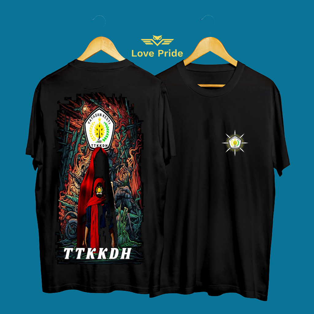 Kaos Tshirt Baju Distro Pencak Silat Cimande TTKKDH Yayasan Kesti Premium Terbaru
