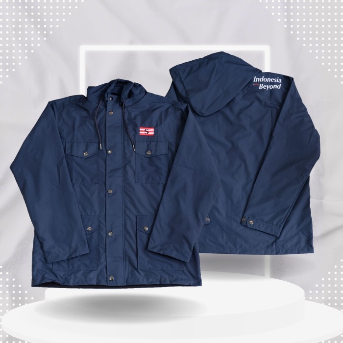 Jaket Parka Samudera Indonesia - Navy - 3XL