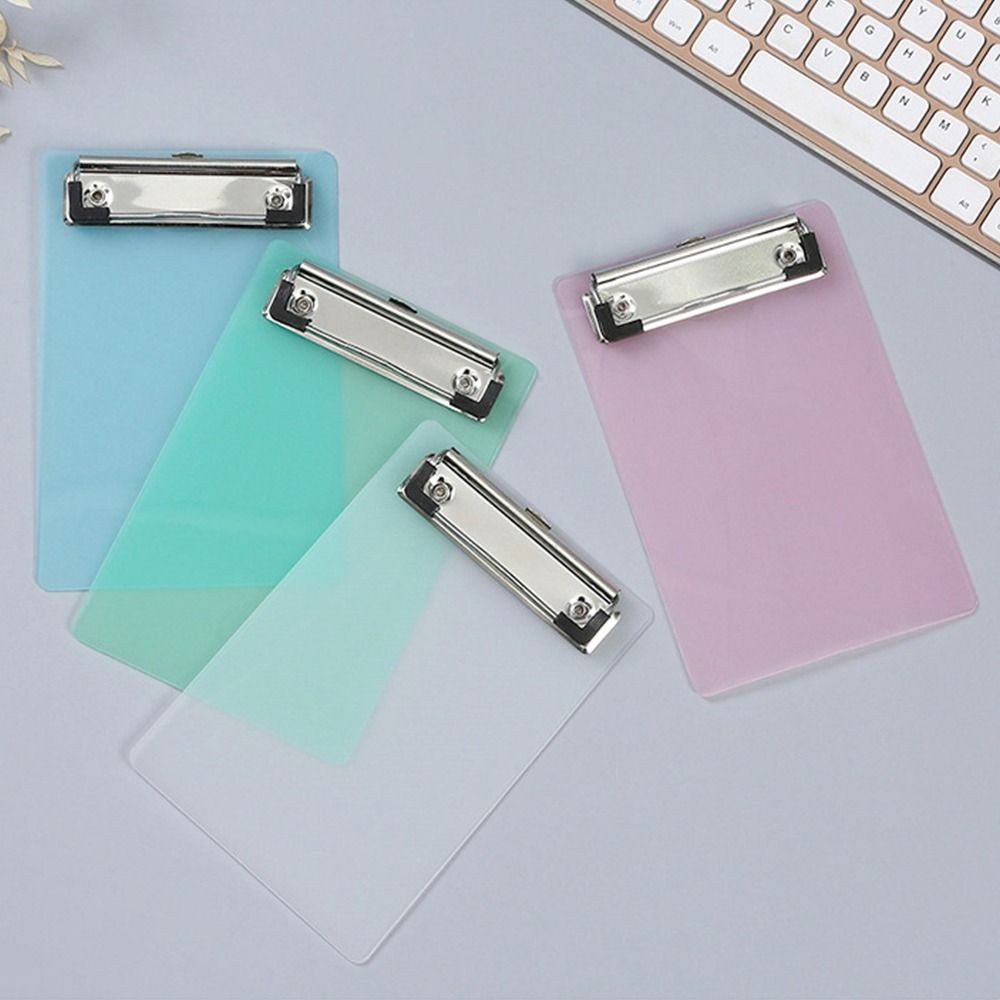 

A6 File Folder Paper Clipboard Writing Pad Splint Memo Clip Board Document Holder Student School Office Stationery Supplies